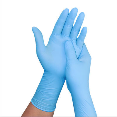 high quality FDA CE Disposable Nitrile Examination Gloves no powder 9 inch 12inch hands protection AQL1.5 AQL4.0