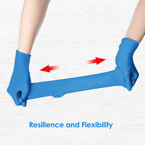 Highly Flexural Characteristic Disposable Nitrile Gloves Powder Free Latex Free hand protection no smell