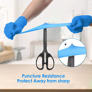 Highly Flexural Characteristic Disposable Nitrile Gloves Powder Free Latex Free hand protection no smell