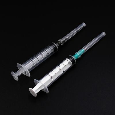 Auto Destruct Medical 1cc Disposable Plastic Syringe