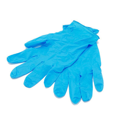 OTG USA FDA 510K Disposable Blue Nitrile Gloves Powder Free for Medical Use