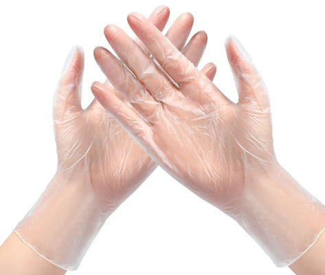 No Allergies 9 Inch Disposable Medical PVC Gloves
