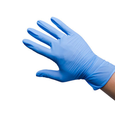Soft 4 Mil Blue Nitrile Examination Gloves Non Latex