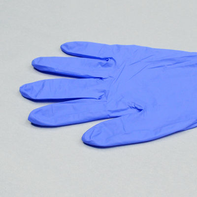 Anti Impact Blue Nitrile Powder Free Disposable Gloves