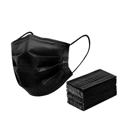 BFE 98% Disposable Black Surgical Mask