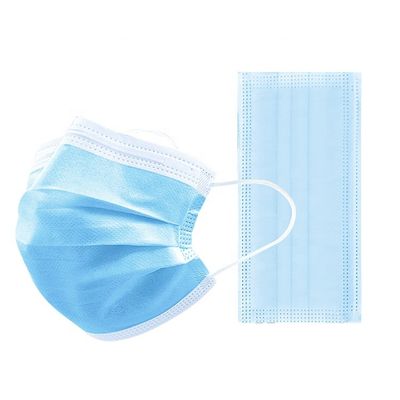 CE FDA Disposable Medical Face Mask , 3 Ply Surgical Face Mask