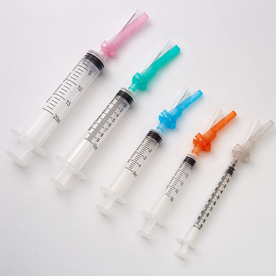 OEM Plastic Disposable Luer Lock Syringe With Needle