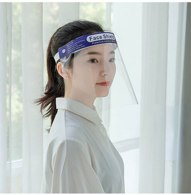 Eco Friendly Adjustable Clear Plastic Full Face Shield