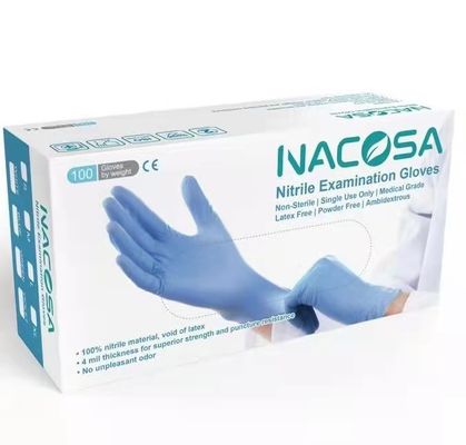 Medical glove,disposable glove, 9mils Thick Nitrile, S,M,L,XL size avialble,CE &FDA approval